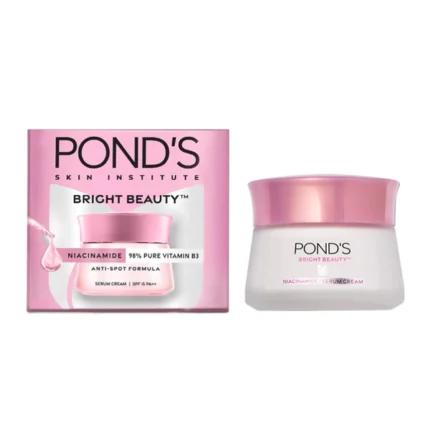 Ponds Bright Beauty Niacinamide 98% pure Vitamin B3 Serum Cream 24gm