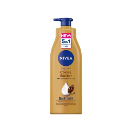 Nivea 5 In 1 Cocoa Butter Body Lotion 625ml