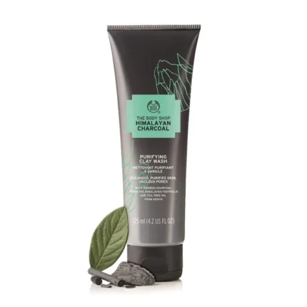 The Body Shop Himalayan Charcoal Purifying Clay Wash 125ml