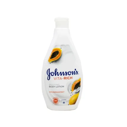 Johnson's Vita Rich Smoothing Body Lotion with Papaya Extract 400ml