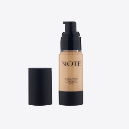 Note Detox And Protect Foundation 03 Pump Medium Beige 35ml