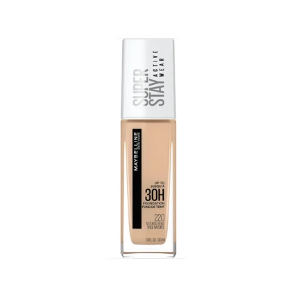Maybelline Super Stay 30HR Full Coverage Liquid Foundation 220 Natural Beige