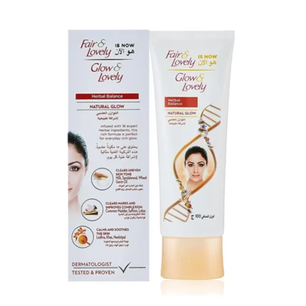 Glow and Lovely herbal balance natural glow cream 100gm