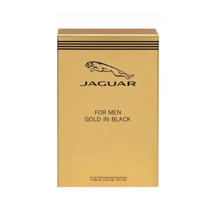 Jaguar Gold In Black EDT Toilette For Men 100ml