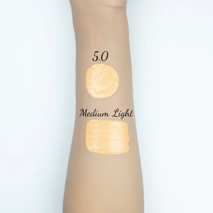 Guerniss Full Cover Matte Foundation 30ml - Medium Light 5.0