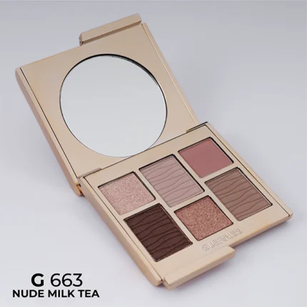 Guerniss G/S Squares 6 Color Eye Shadow Nude Milk Tea 12gm - G663