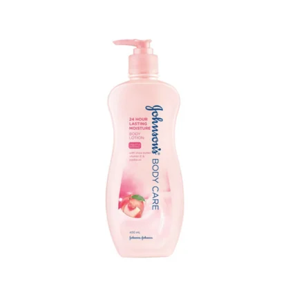 Johnson's Body Care 24 Hour lasting Moisture Body Lotion with Shea Butter, Vitamin E & Jojoba Oil 400ml