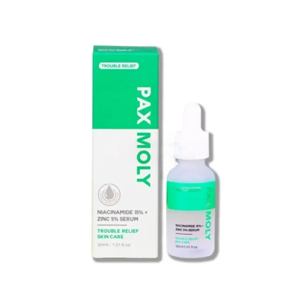 Pax Moly Trouble Relief Niacinamide 15% + Zinc 5% Serum 30ml