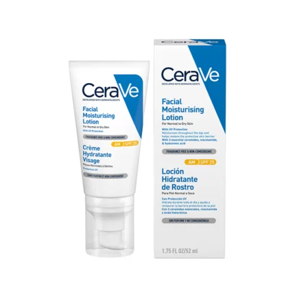 CeraVe Facial Moisturising Lotion Normal to Dry Skin SPF25 52ml
