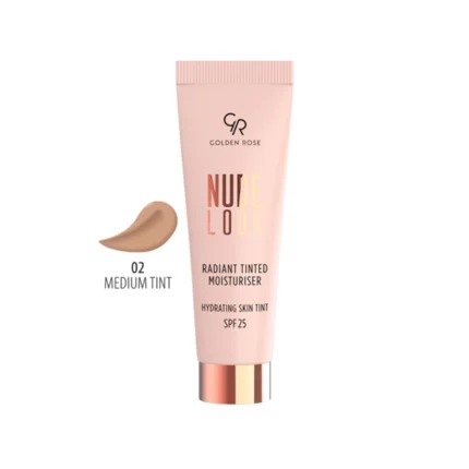 Golden Rose Nude Look Radiant Tinted Moisturiser 01- Fair Tint