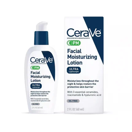 CeraVe PM Facial Moisturizing Ultra Lightweight Lotion 60ml