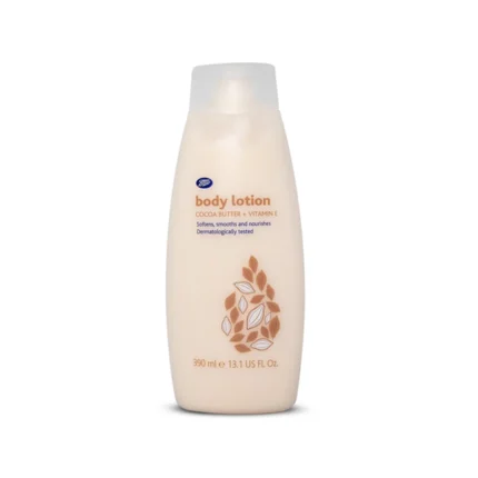 Boots Cocoa Butter & Vitamin E Body Lotion 390ml