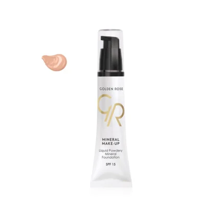 Golden Rose Liquid Powdery Mineral Foundation 06 Nude