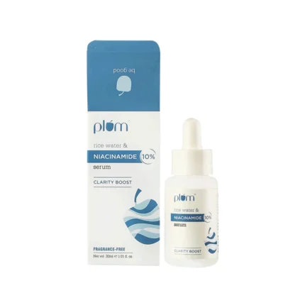 Plum 10% Niacinamide Face Serum With Rice Water 30ml