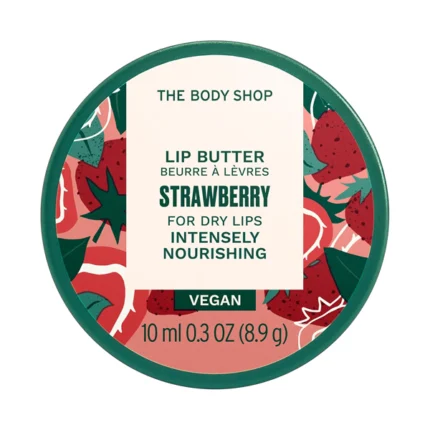The Body Shop Strawberry  Intensely Nourishing Lip Butter 10ml