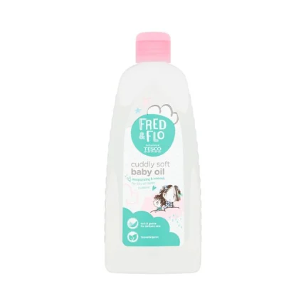 Tesco Fred & Flo Cuddly Soft Baby Oil 500ml