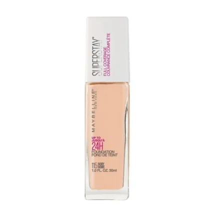 Maybelline Super Stay 24HR Full Coverage Liquid Foundation 115 Ivory