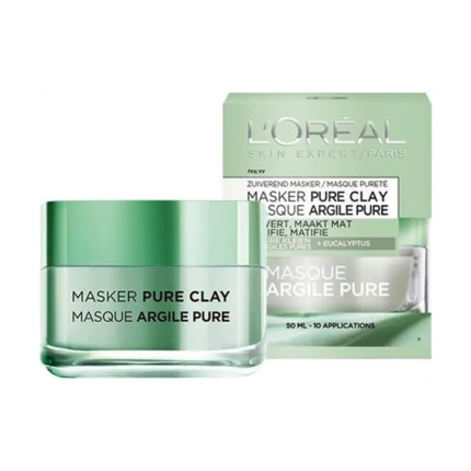 L'Oreal Skin Expert Pure Clay Mask Purify & Mattify 50ml