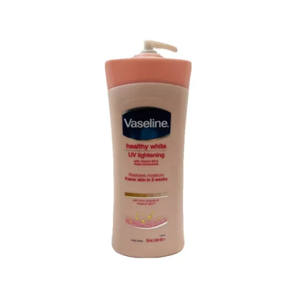 Vaseline Healthy White UV Lightening Body Lotion Pump Pink 725ml