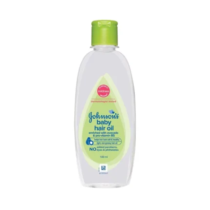 Johnson's Baby Hair Oil Enriched with Avacado & Pro Vitamine B5 100ml