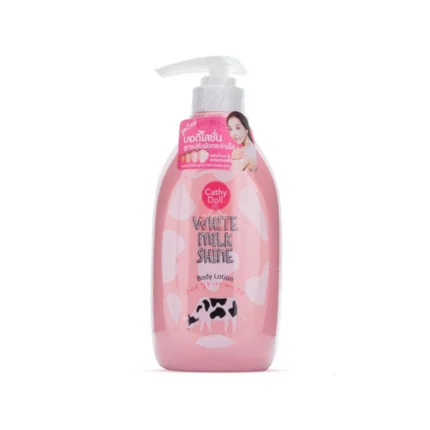 Cathy Doll White Milk Shine Body Lotion 450ml