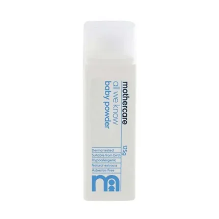 Mothercare All We Know Baby Powder 125g