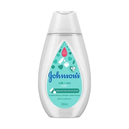 Johnson's Baby Milk + Rice Bath 100ml