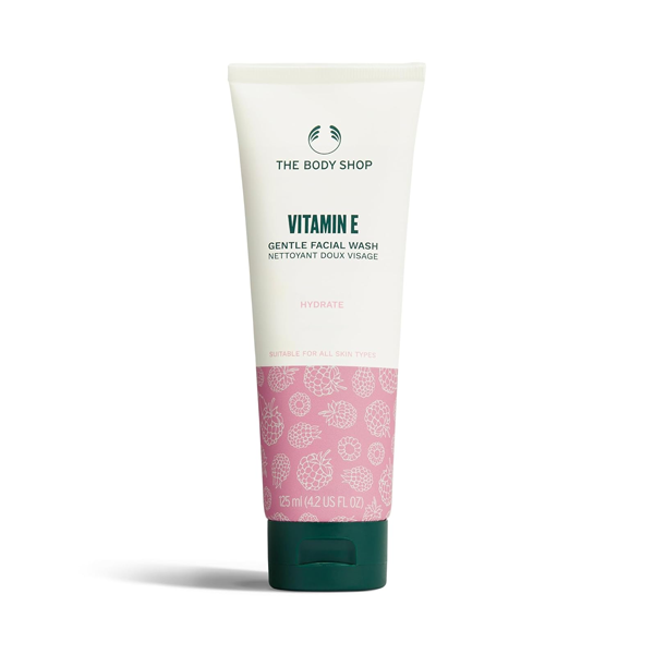 The body shop vitamin e gentle facial wash 125ml