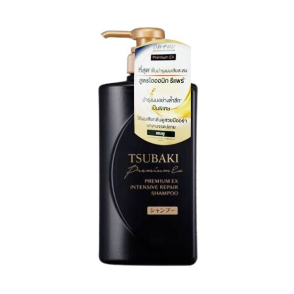 Shiseido Tsubaki Premium EX Repair Shampoo 490ml | Color World Shiseido Tsubaki Primium Ex Intensive Repair Shampoo 490ml - Image 1