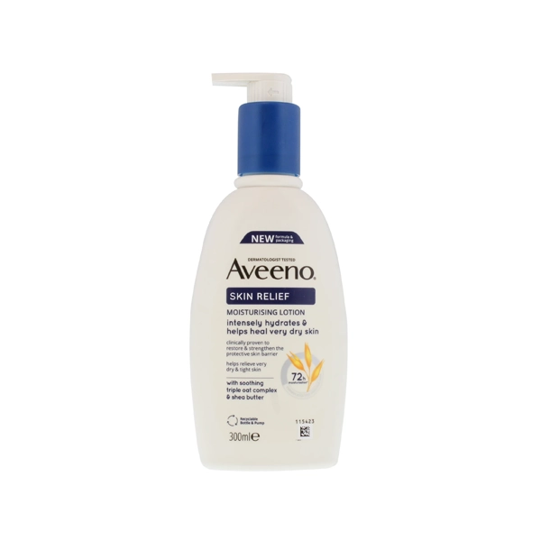 Buy Aveeno Skin Relief Moisturizing Lotion 300ml - Authentic | Color World Aveeno Skin Relief Moisturizing Lotion 300ml - Image 1