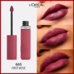 L'Oreal Infallible Matte Resistance Liquid Lipstick 665 First Move