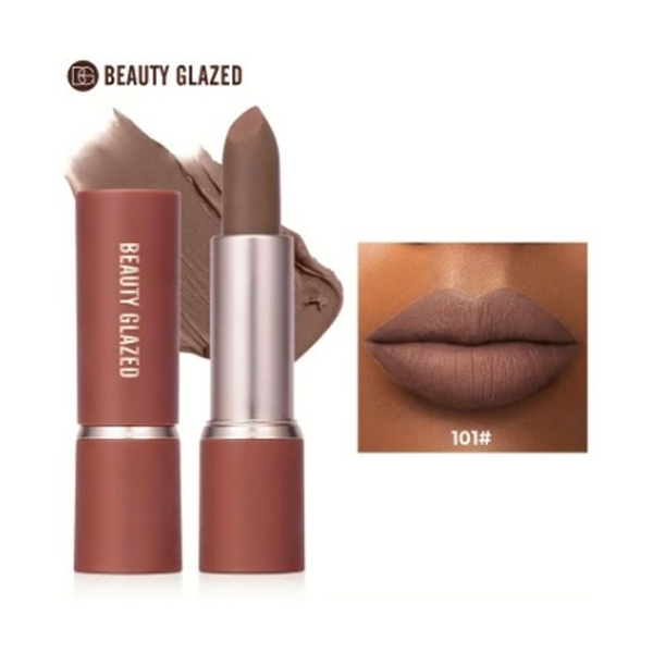 Beauty Glazed Modern Matte Long Lasting Lipstick | Authentic | Color World Beauty Glazed Modern Matte Long Lasting Lipstick 101 3.5gm - Image 1