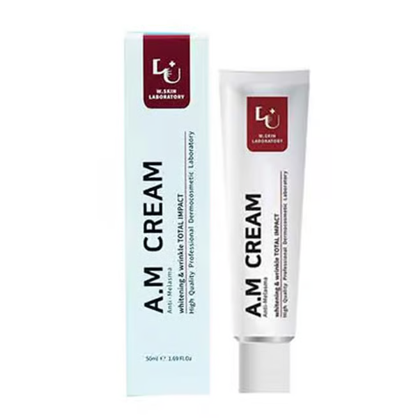 W.Skin Laboratory A.M Cream 50ml – Anti-Melasma Brightening Moisturizer | Color World W. Skin Laboratory A.M Cream 50ml - Image 1
