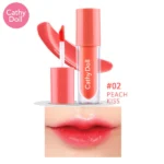 CATHY DOLL Glow Gel Tint Lip 02 Peach Kiss 2.4g