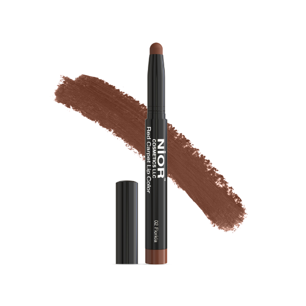 Nior Red Carpet Lip Color | Authentic | Color World Nior Red Carpet Lip Color – 02 Florida - Image 1