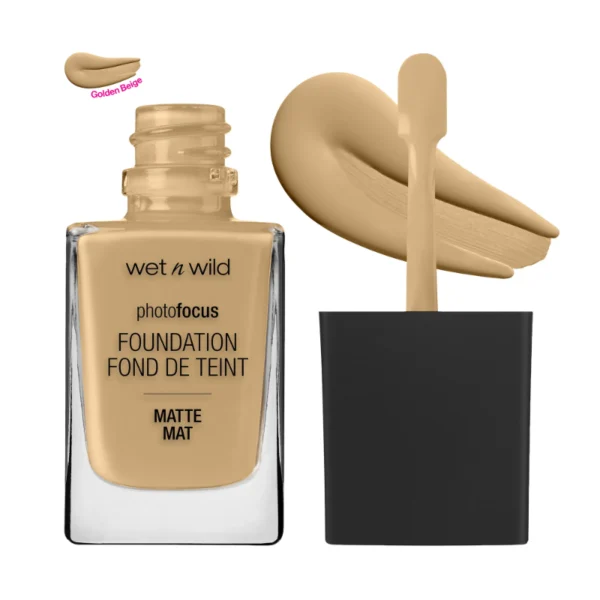 Wet n Wild Photo Focus Matte Foundation - Golden Beige 30ml