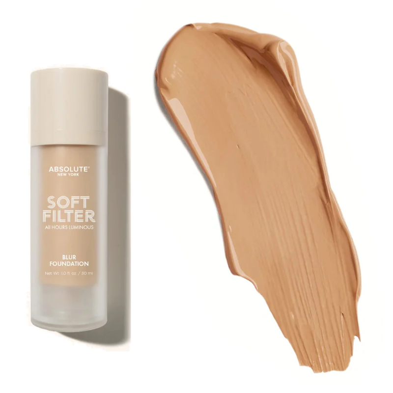 Absolute New York Soft Filter Blur Foundation | Authentic | Color World Absolute New York Soft Filter Blur Foundation MFLF05 - Cool Beige 30ml - Image 1
