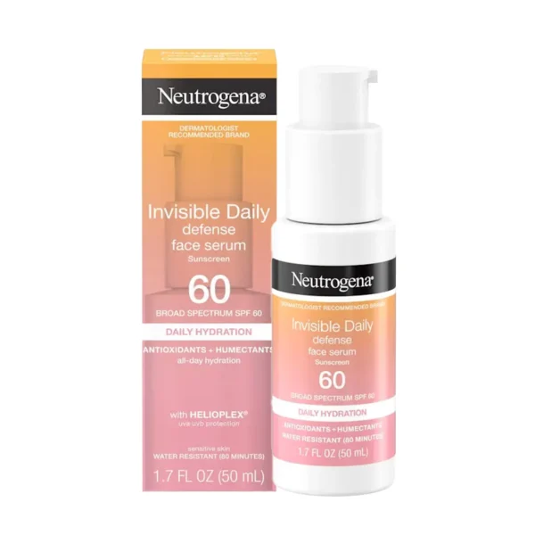 Neutrogena Invisible Daily Defense Face Serum Spf 60+ 50ml