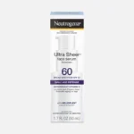 Neutrogena Ultra Sheer Moisturizing Face Serum with Vitamin E & SPF 60+ 50ml