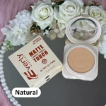 Everly Beauties Matte Touch Compact Powder with SPF15++ - Natural