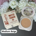 Everly Beauties Matte Touch Compact Powder with SPF15++ - Medium Beige
