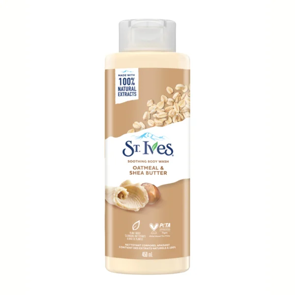 ST. Ives Oatmeal & Shea Butter Soothing Body Wash 450ml
