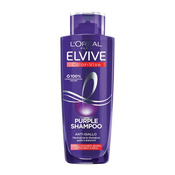 L'Oreal Elvive Color Vive Purple Anti Giallo Shampoo 200ml