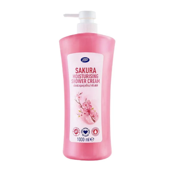 Boots Sakura Moisturising Shower Cream 1000ml