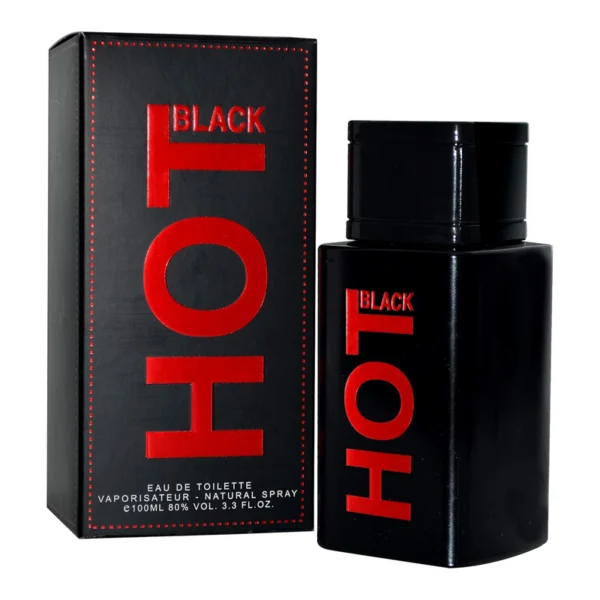 HOT BLACK by Shaikh Saeed Perfumes EDT For Men 100ml