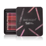 Swiss Beauty Bold Matt Long lasting Matte Finish Lip Liner Set Of 12 Pcs