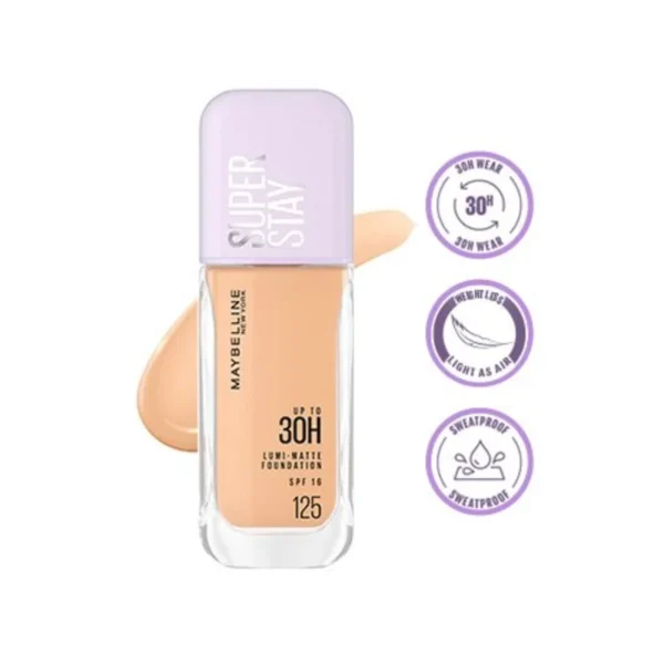 Maybelline Super Stay Lumi-Matte 30h SPF 16 Foundation 125 35ml