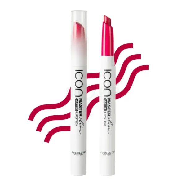 Absolute New York Icon Master Slim Matte Lipstick MLSS16 Fuchsia Pop
