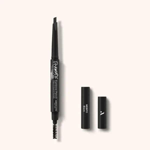 Absolute New York Perfect Dual-Ended Eyebrow Pencil MEBP11 Black Soft