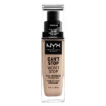 NYX Can't Stop Won't Stop Full Coverage Foundation 03 – Porcelain 30ml
